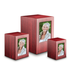 Mini urn fotolijst gemaakt van MDF