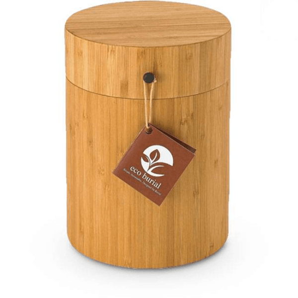 Bamboe urn kopen biologisch
