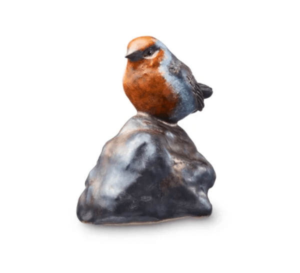 mini urn roodborstje