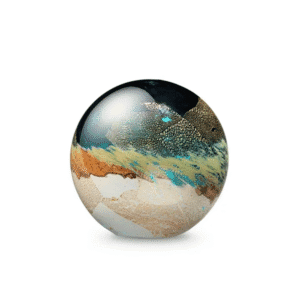 Urn Turquoise glas 1,5 liter