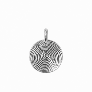 hanger zilver rond